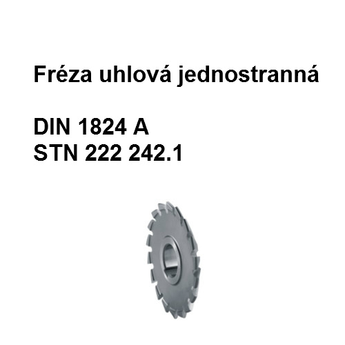 Fréza uhlová jednostranná 30x63 R1 X1, HSS 02  