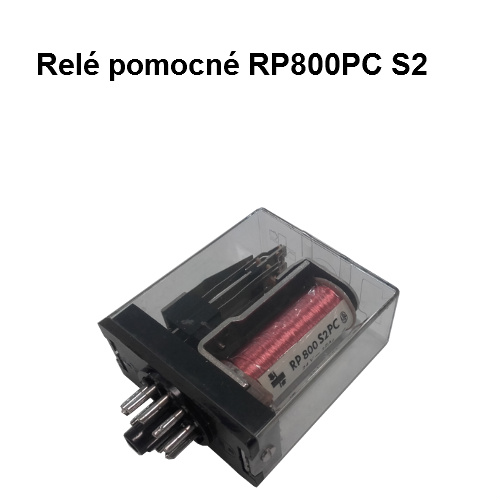 Relé pomocné RP800 S2 PC 24V 3P T43 50Hz 2B
