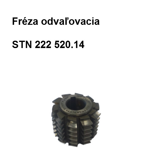 Fréza odvaľovacia 20° M0,6x20 P4 HSS ŠR