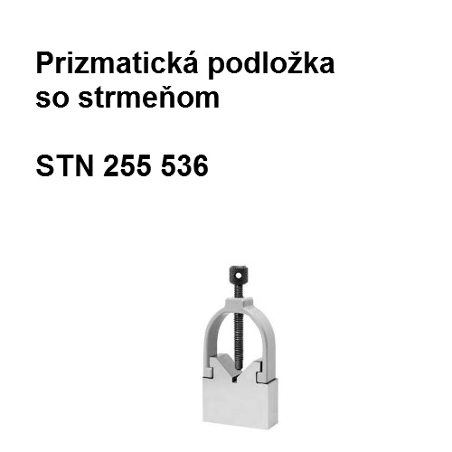 Prizmatická podložka so strmeňom 120x46