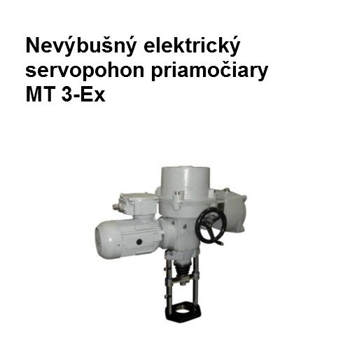 Nevýbušný elektrický servopohon priamočiary MT 3-Ex, 52410.0921