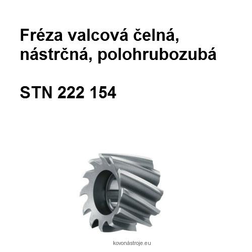 Fréza valcová čelná nástrčná, polohrubozubá 100x50, HSS 90