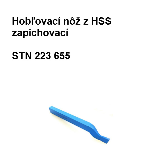 Hobľovací nôž z HSS zapichovací 25x40