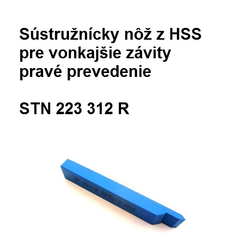 Sústružnícky nôž závitový vonkajší pravý 20x32