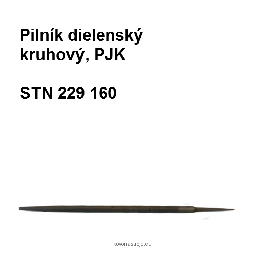 Pilník kruhový dielenský    300/1 PZP         