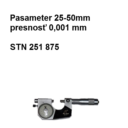 Pasameter 25-50mm 0,001mm