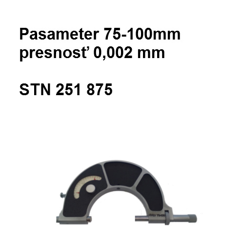 Pasameter 75-100mm 0,002mm