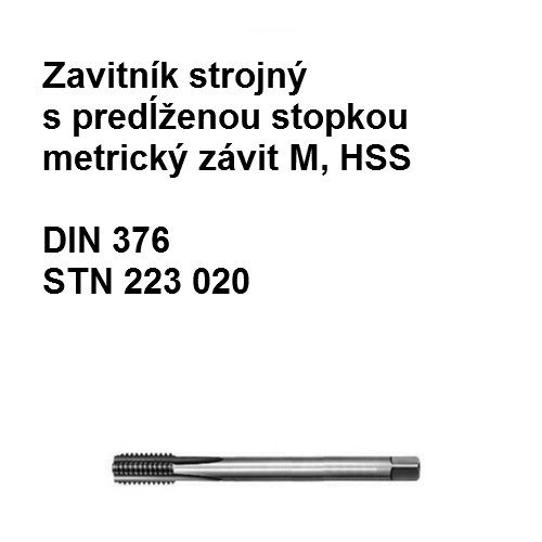 zavitnik 223020 M HSS  din 376