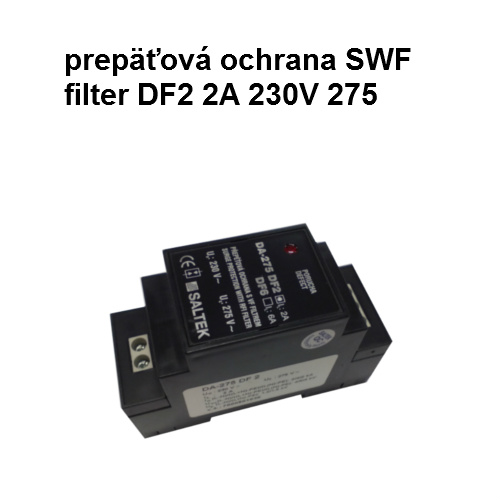 Prepäťová ochrana SWF s filtrom DF2 2A 230V 275