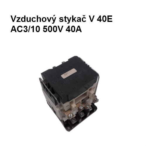 Vzduchový stykač V40E AC3/10 500V 40A