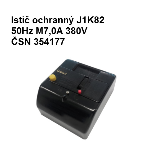 Istič ochranný J1K82 50Hz M7,0A 380V