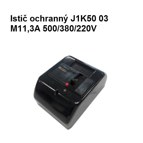 Istič ochranný J1K50 03 M11,3A 500-380-220V