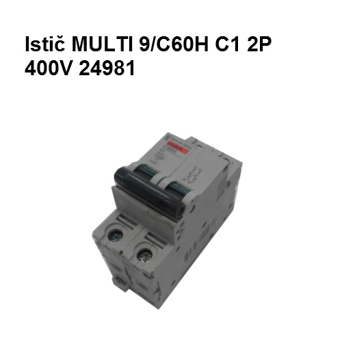 Istič ochranný MULTI 9 C60H C1 2 rad 400V