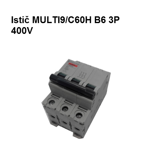 Istič ochranný MULTI 9 C60H B6 3 rad 400V