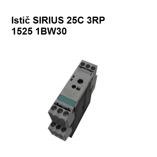 Istič ochranný SIRIUS 25C 3RP 1525 1BW 30