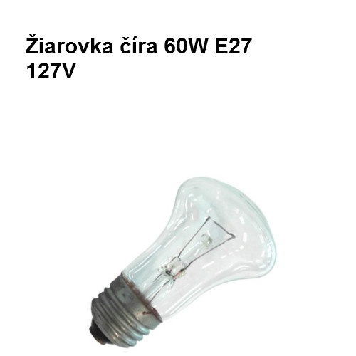 Žiarovka číra 40W E27 127V