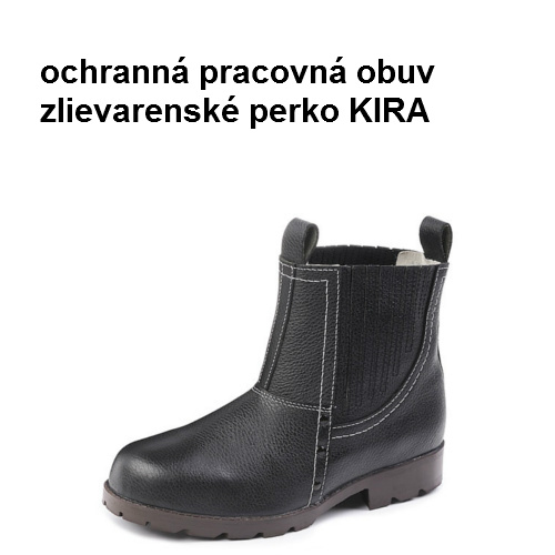 Pracovná obuv - zlievarenské perko KIRA, veľkosť: 38/5