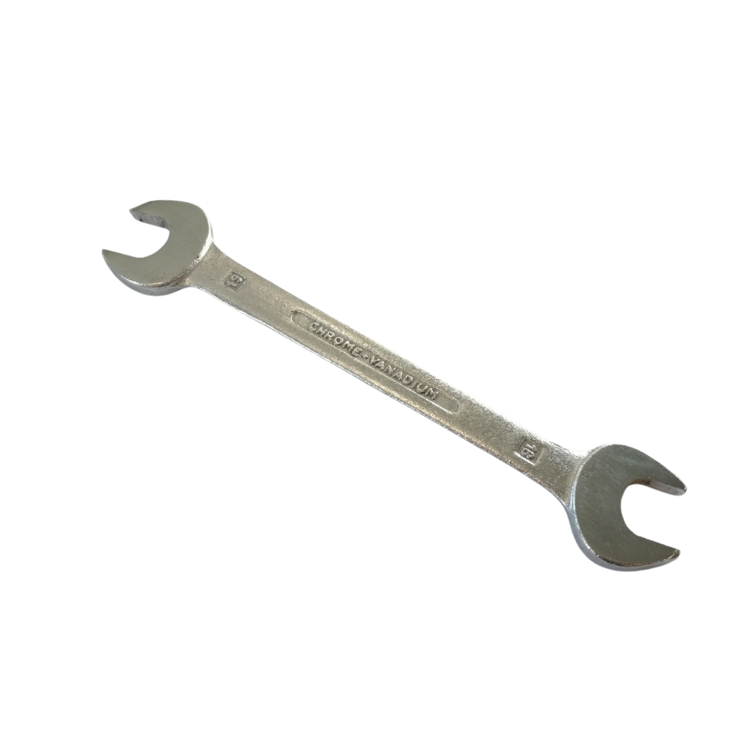Kľúč maticový obojstranný otvorený, vidlicový, chrom-vanadium 18x19 mm, DIN 3110