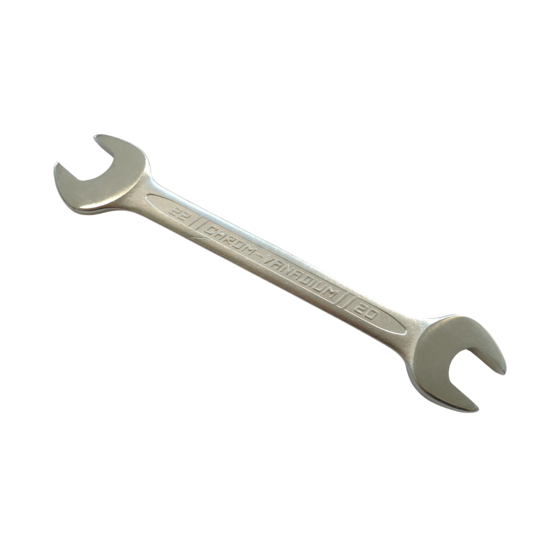 Kľúč maticový obojstranný otvorený, vidlicový, chrom-vanadium 20x22 mm, DIN 3110