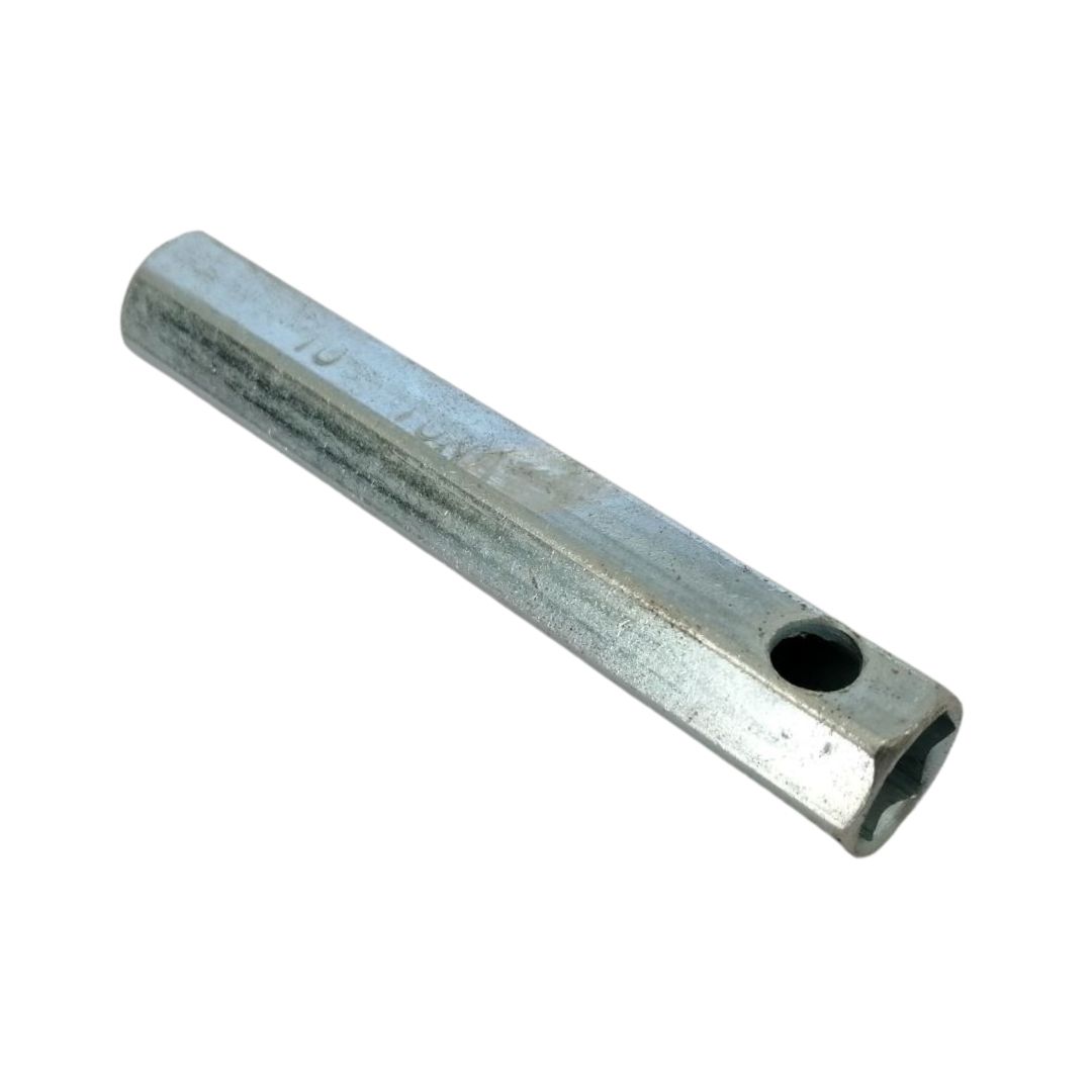 Kľúč trubkový jednostranný 10 lesklý DIN 651