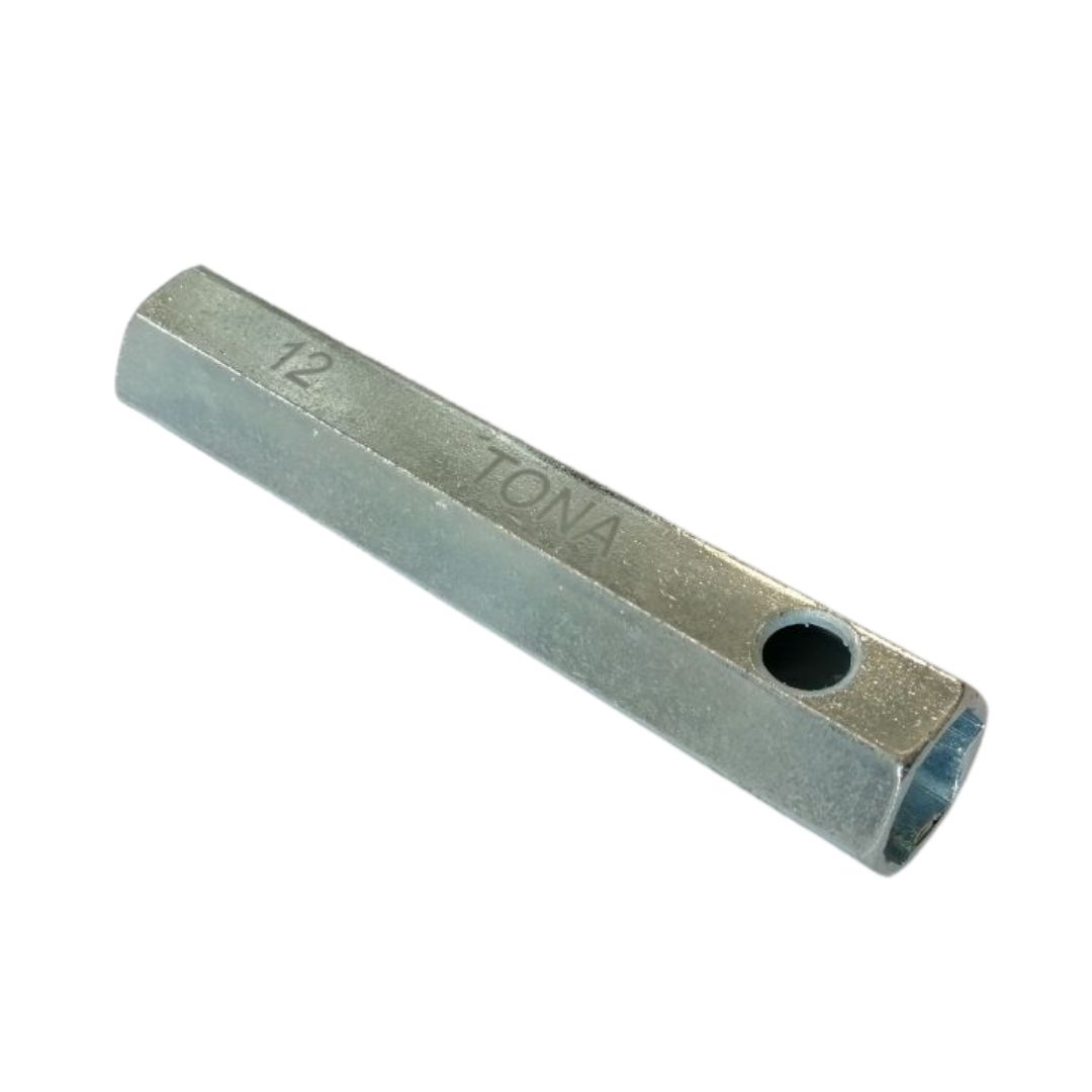 Kľúč trubkový jednostranný 12 lesklý DIN 651