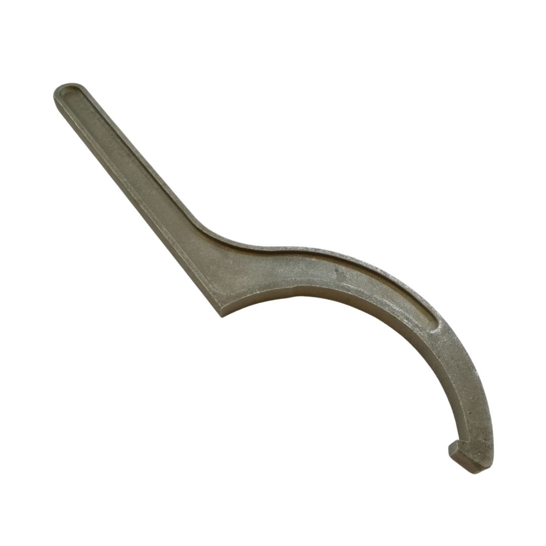 Pevný hákový kľúč s nosom 190-200 DIN 1810 A