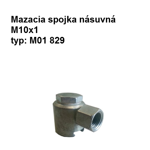 Mazacia spojka násuvná M10x1
