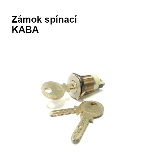 Zámok spínací KABA