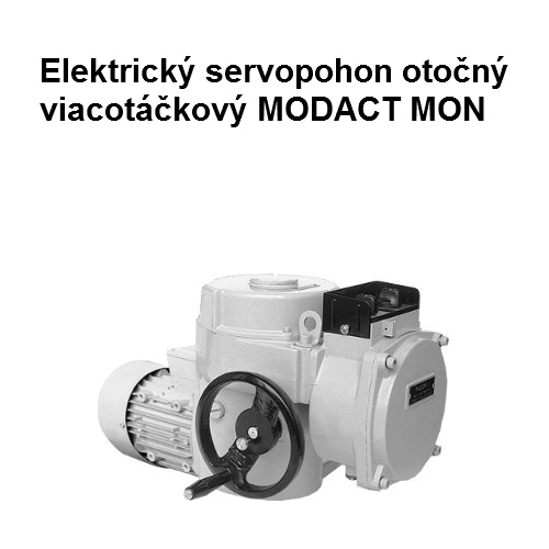 Elektrický servopohon otočný viacotáčkový MODACT MON, 52032 7633N