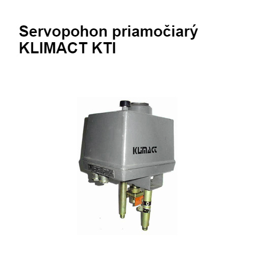 Servopohon priamočiary KLIMACT KTI, 52432.0148