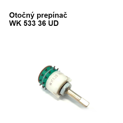 Prepínač otočný WK 533 36 UD