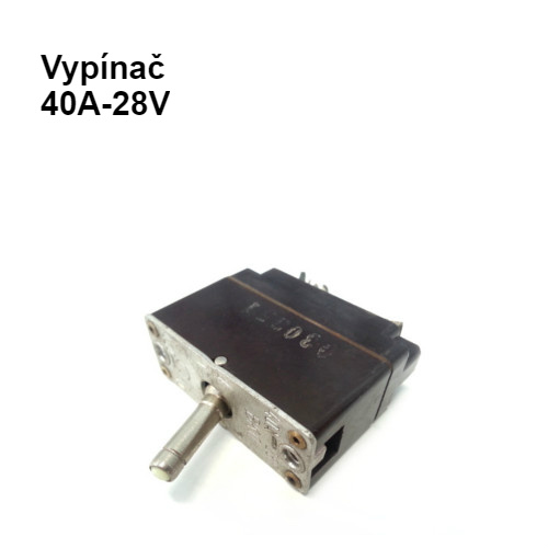Vypínač 40A-28V