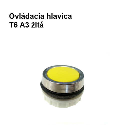 Ovládacia hlavica T6 A3 žltá