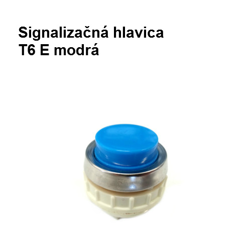 Signalizačná hlavica T6 E modrá