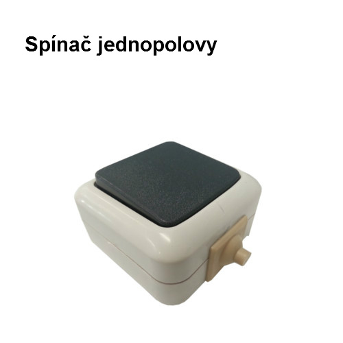 Spínač jednopolovy 3558-01600