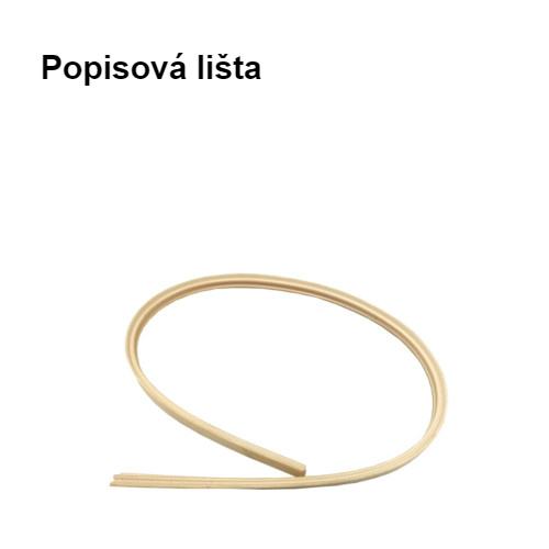 Popisová lišta