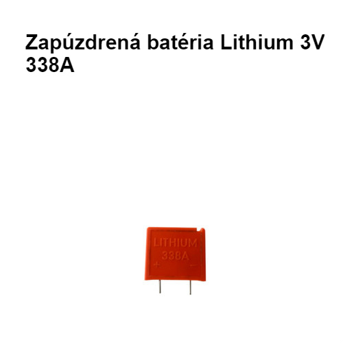 Zapúzdrená batéria Lithium 3V