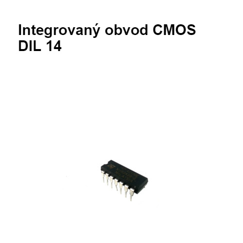 Integrovaný obvod CMOS DIL 14