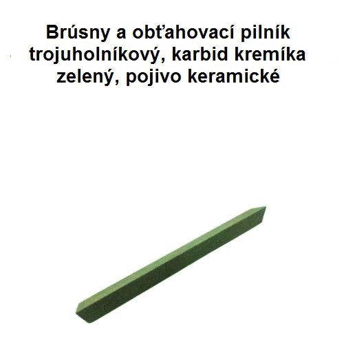 Brúsny pilník trojuholníkový 20x200 