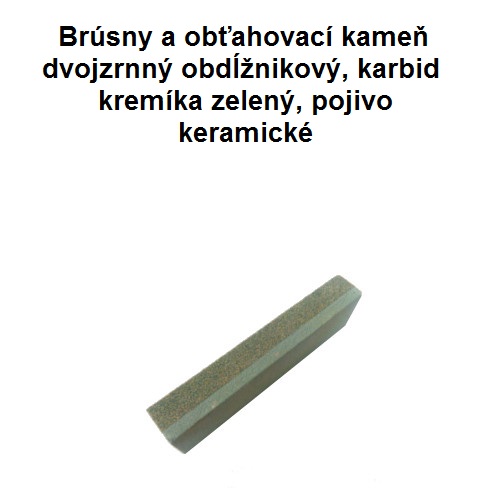 Brúsny kameň dvojzrný 25x15x100 