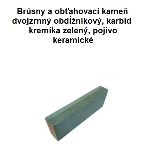 Brúsny kameň dvojzrný 50x25x150 