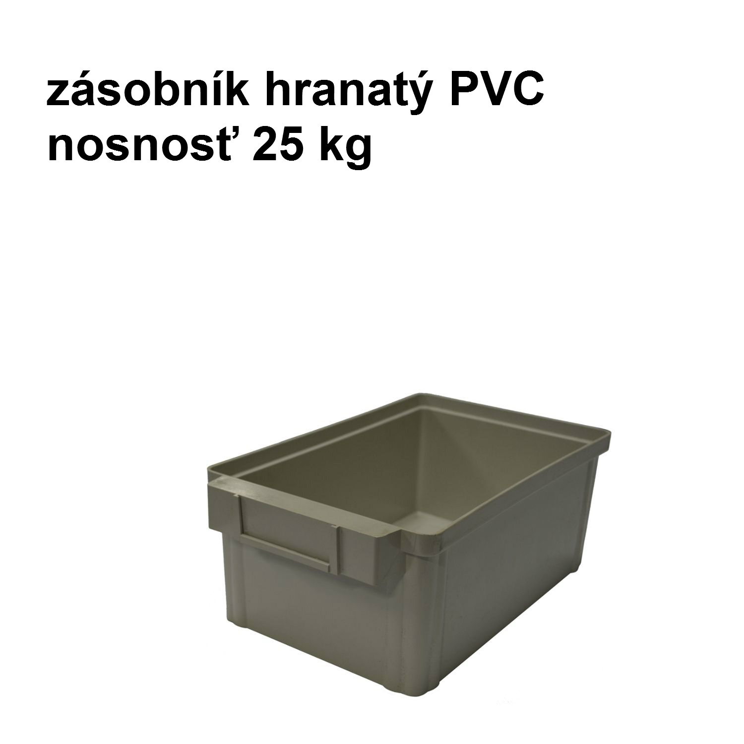 plastová prepravka ukladacia stohovateľná, nosnosť 25 kg, rozmery d252 x š170 x v113 mm